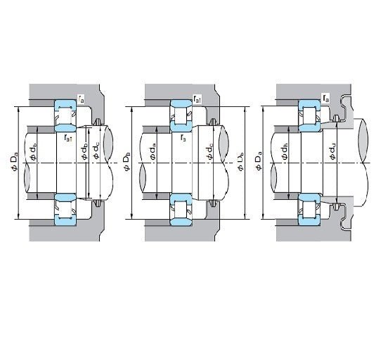NACHI NJ206C3 Cylindrical Roller Bearings 200 Series NJ 30 x 62 x 16mm - AIMS Industrial Supplies