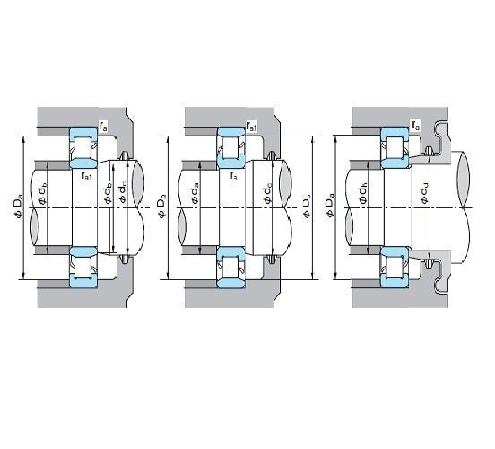 NACHI NU313 Cylindrical Roller Bearings 300 Series NU 65x 140x 33mm - AIMS Industrial Supplies