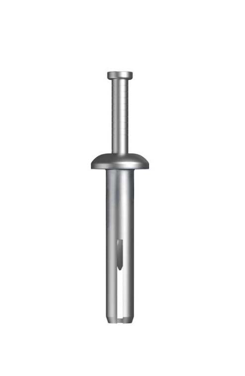Nail-In Anchor Mushroom Head Zinc Plated - AIMS Industrial Supplies