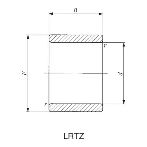 Needle Roller Bearing Inner Ring - LRTZ - AIMS Industrial Supplies