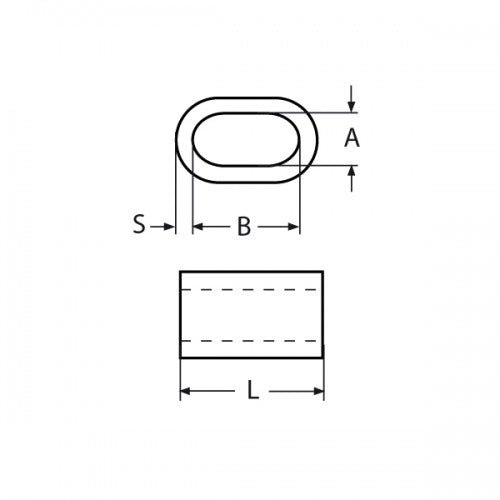 Nickel Plated Copper Hand Swage - AIMS Industrial Supplies
