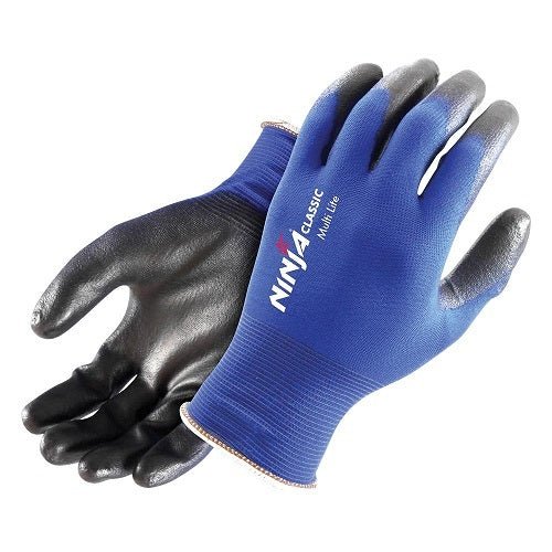 Ninja Classic Multi Light Glove Blue - AIMS Industrial Supplies