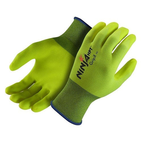 Ninja HPT GripX  Gloves Fluro Yellow, XL