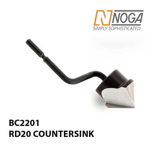 Noga Cranked RD20 Countersink Blade 1-20mm Range 3.2mm Shank - AIMS Industrial Supplies