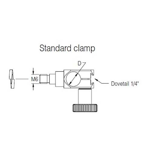 Noga FA1120 3/8" Standard Clamp No Fine Adjustment2