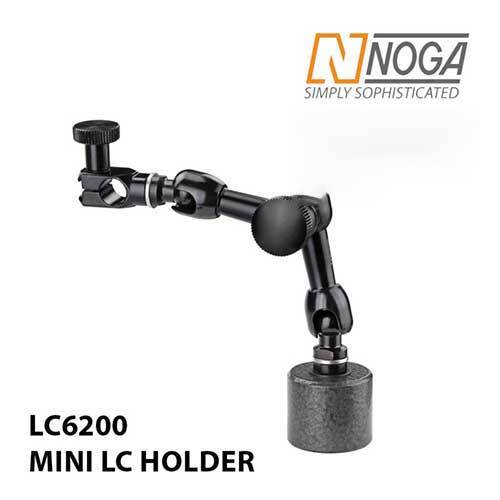 Noga LC6200 Mini Articulated Arm Holder Small Round Magnet - AIMS Industrial Supplies