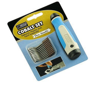 Noga NG8250 Deburring Kit Heavy Duty Cobalt Blades with Handle - AIMS Industrial Supplies
