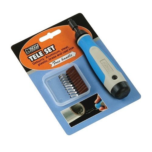 Noga NG8300 Light Duty N Tele Deburring Set - AIMS Industrial Supplies