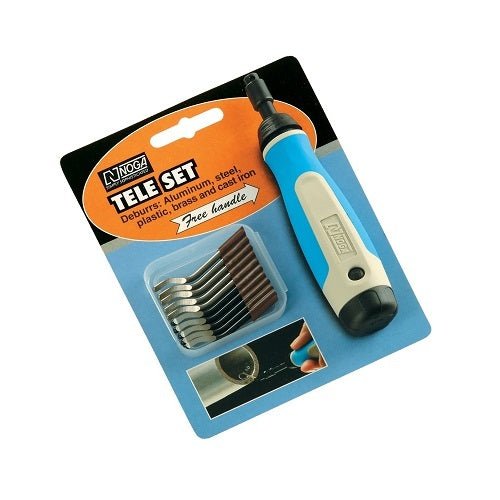 Noga NG8350 Heavy Duty S Tele Deburring Set - AIMS Industrial Supplies