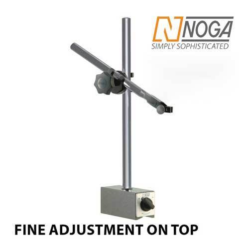 Noga PH6800 Post Arm Holder Dial Gauge Fine Adjustment on Top - AIMS Industrial Supplies
