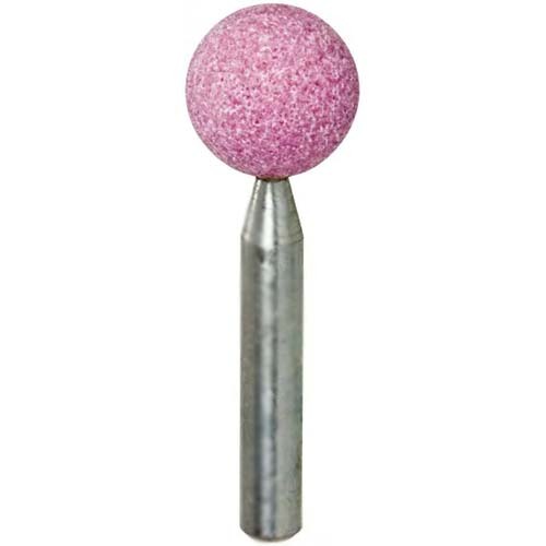 Norton Mounted Point Al Oxide Sphere B Shape Pink 10 x 3mm 66253183121 - Pack of 5