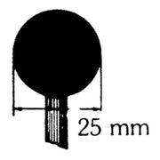 Norton Mounted Point Al Oxide Sphere Med A Shape Pink2