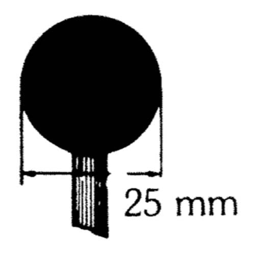 Norton Mounted Point Al Oxide Sphere Med A Shape Pink2