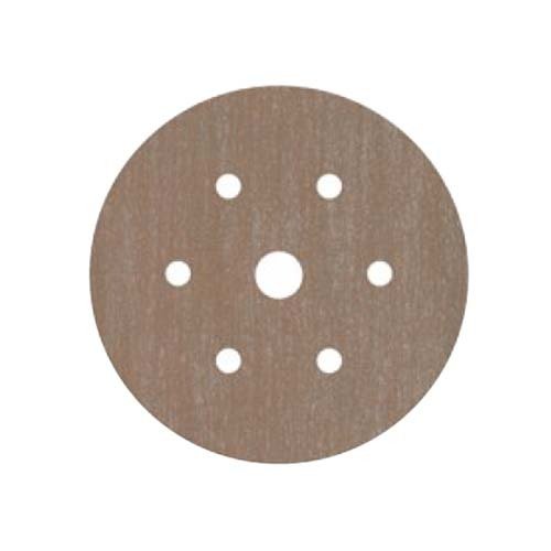 Norton No - Fil Brown Aluminium 6+1 Hole Speed - Grip Disc - AIMS Industrial Supplies