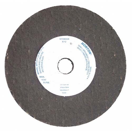 Norton Straight Grinding Wheel Zirconia Alumina 150 x 25 x 15.88 mm 16 Grit - AIMS Industrial Supplies