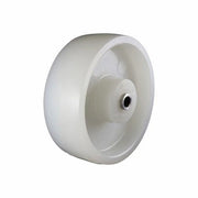 Nylon Wheel for Wet Surface - Plain Bearing, White - AIMS Industrial Supplies