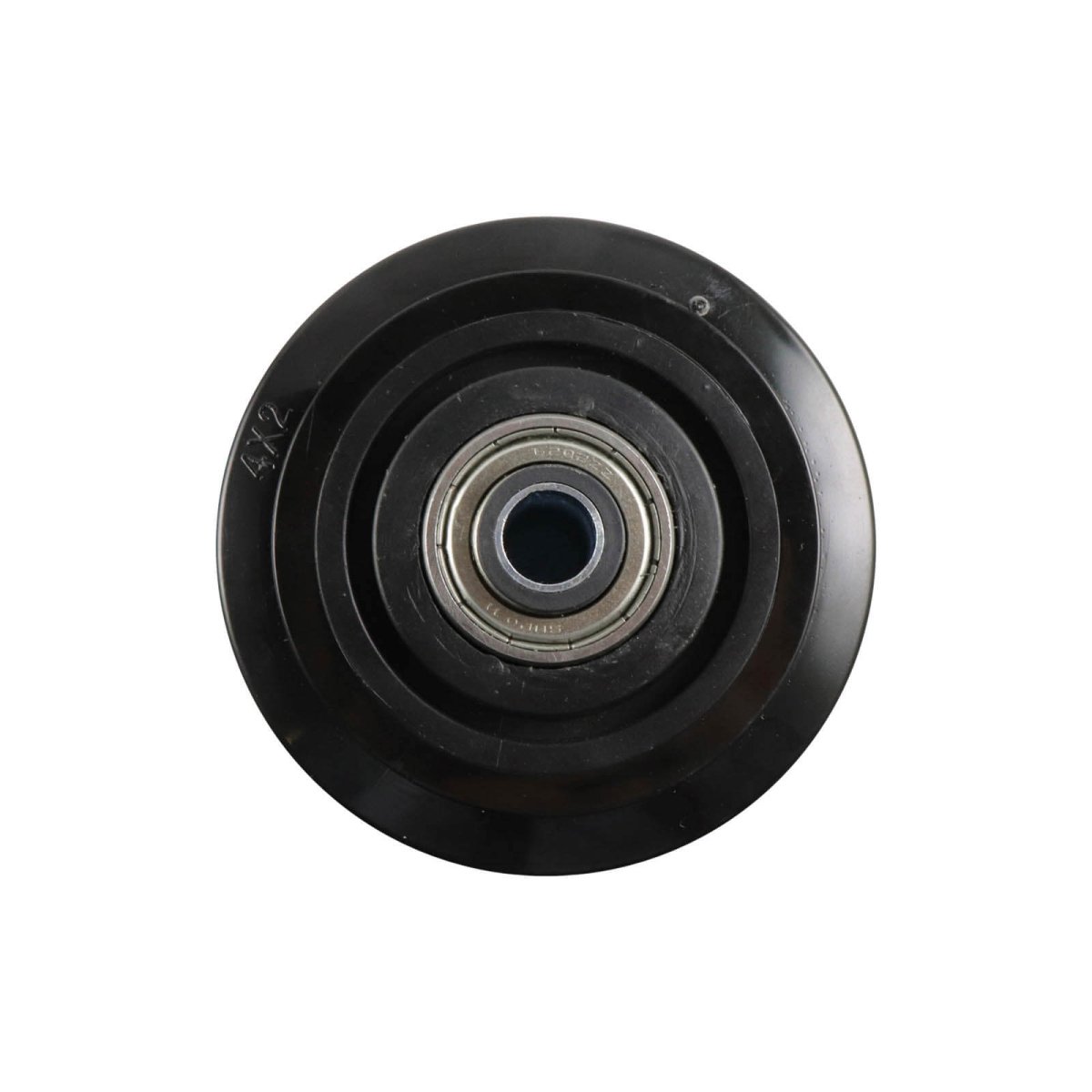 Nylon Wheel - Precision Bearing, Nylon Centre, Black - AIMS Industrial Supplies