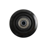 Nylon Wheel - Precision Bearing, Nylon Centre, Black - AIMS Industrial Supplies