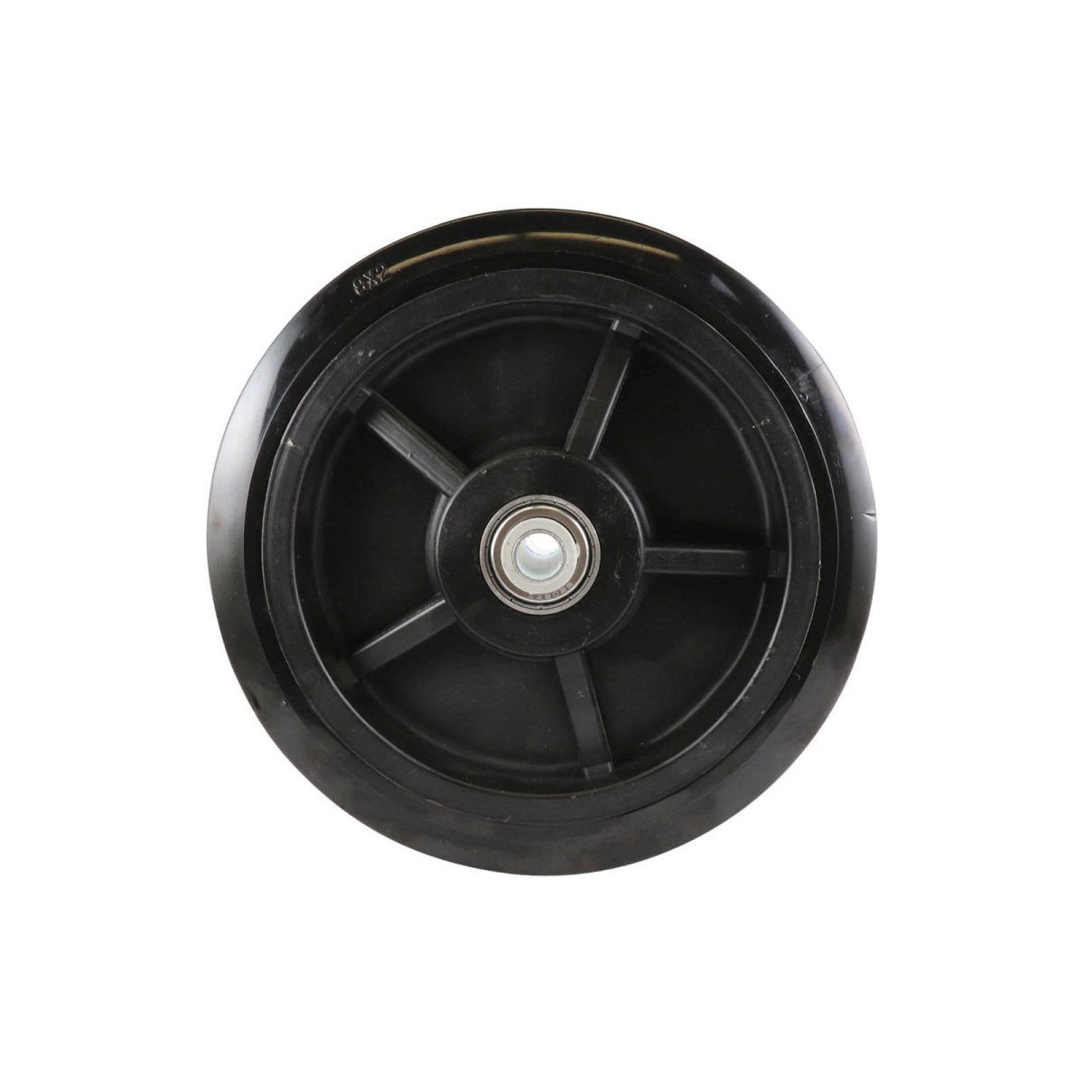 Nylon Wheel - Precision Bearing, Nylon Centre, Black - AIMS Industrial Supplies