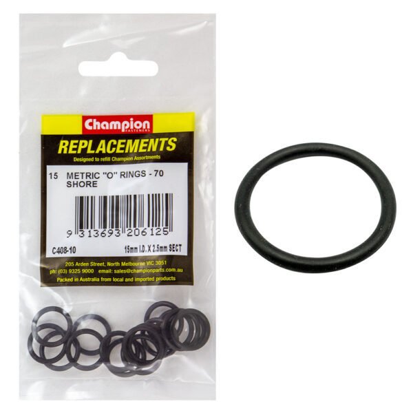 O - Ring Nitrile Shore 70 Metric Assortment Refill - AIMS Industrial Supplies