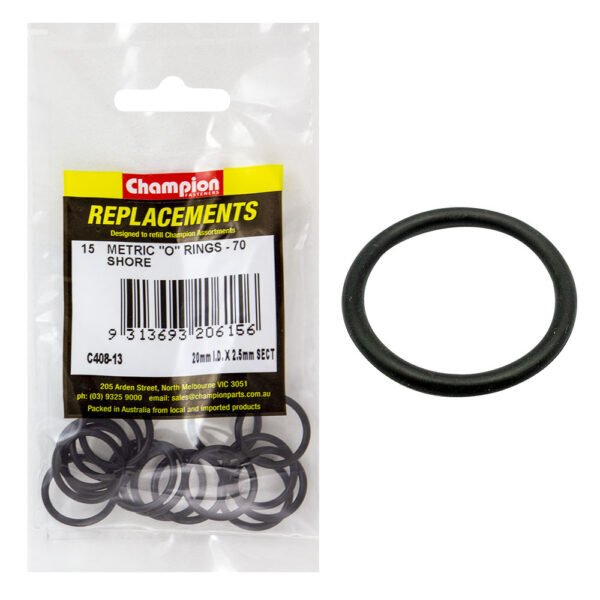 O - Ring Nitrile Shore 70 Metric Assortment Refill - AIMS Industrial Supplies