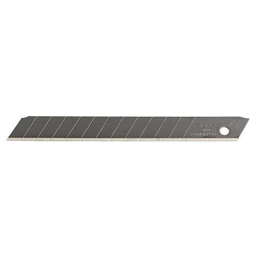 Olfa 9mm Stainless Steel Snap Blades AB-50S - 50/Pack - AIMS Industrial Supplies