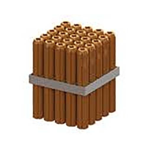 Orange PVC Wall Plug - AIMS Industrial Supplies