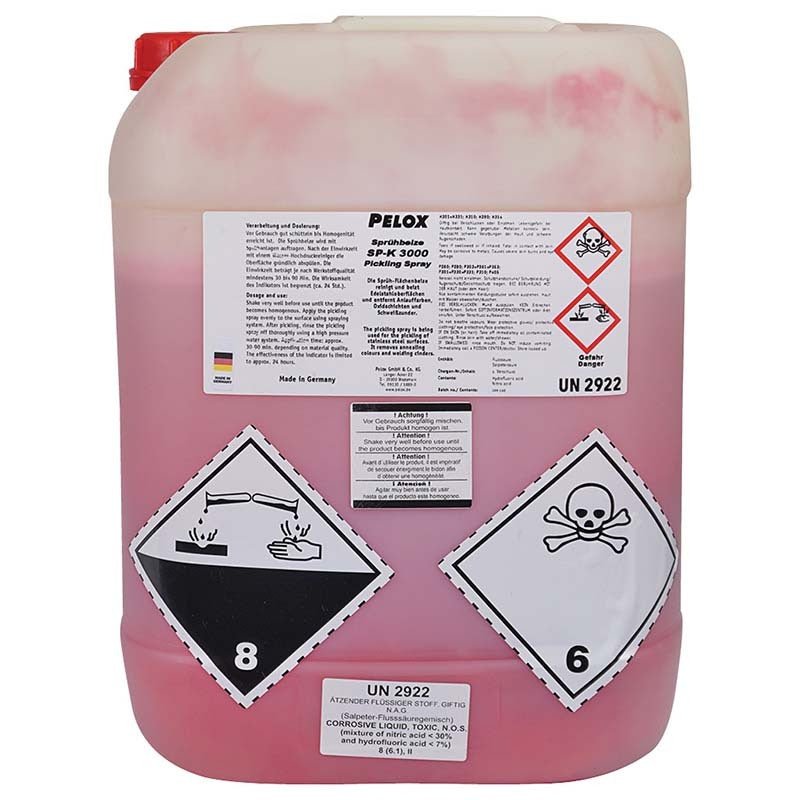 Pelox SPK3000 Red Pickling Spray 20kg - AIMS Industrial Supplies