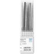 Pferd 12799010 160mm (6 1/4") Needle File Set C2, 12 Pieces - AIMS Industrial Supplies