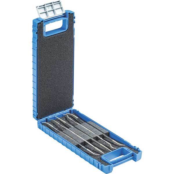 Pferd 15816242 Diamond Riffler File Kit 126 Grit, 5 Pieces - AIMS Industrial Supplies