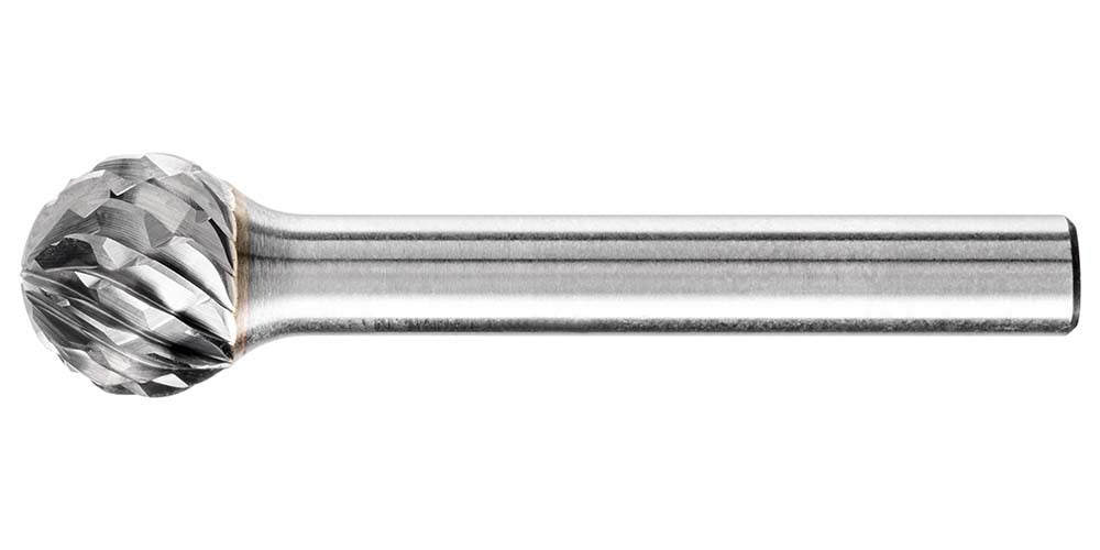 Pferd Ball-Shaped TC Burr KUD 1210/6 Allround 12 x 10mm, 6mm Shank