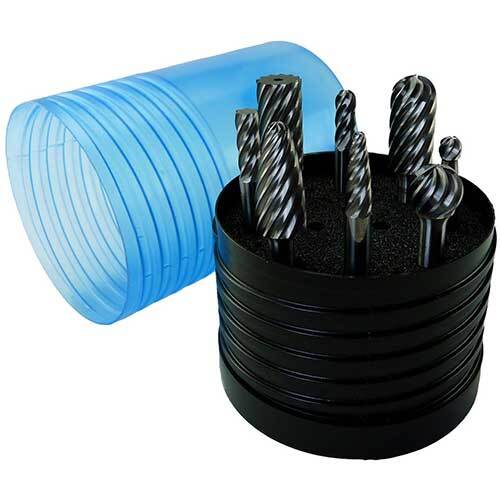 Pferd Burr 6mm Shank Tungsten Carbide Cut Inox 75604004 - 8pcs/Set1