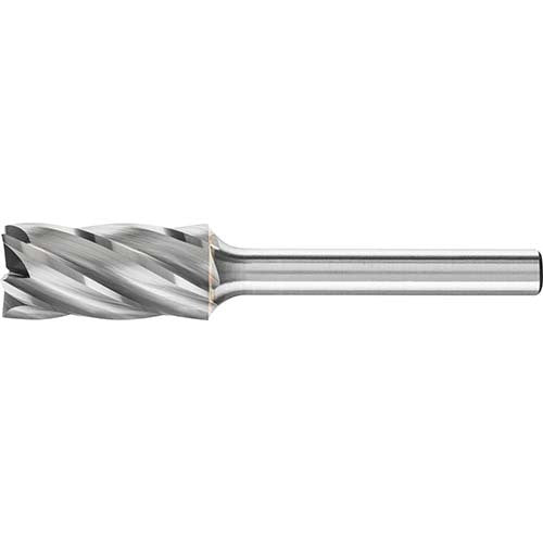 Pferd Burr Cylindrical End Cut Shank ZYAS Alu - AIMS Industrial Supplies