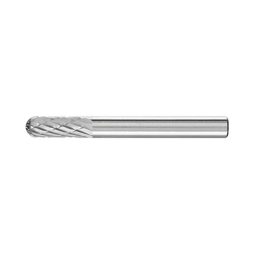 Pferd Burr Cylindrical Radius 1/4" Shank 12.7 x 25.4 x 6.35mm C3 Plus 21724462