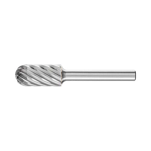 Pferd Burr Cylindrical Radius 1/4" Shank SC-5 12.7 x 25.4 x 6.35mm Inox 217244671