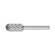 Pferd Burr Cylindrical Radius 1/4" Shank SC-5 12.7 x 25.4 x 6.35mm Inox 21724467 - AIMS Industrial Supplies