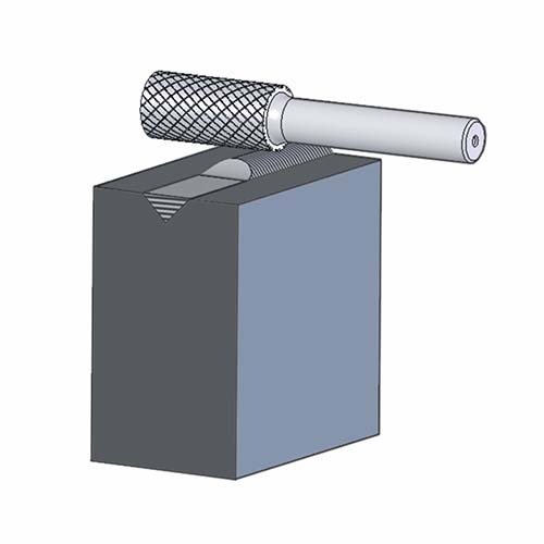 Pferd Burr Cylindrical Shank ZYA C3 Plus - AIMS Industrial Supplies