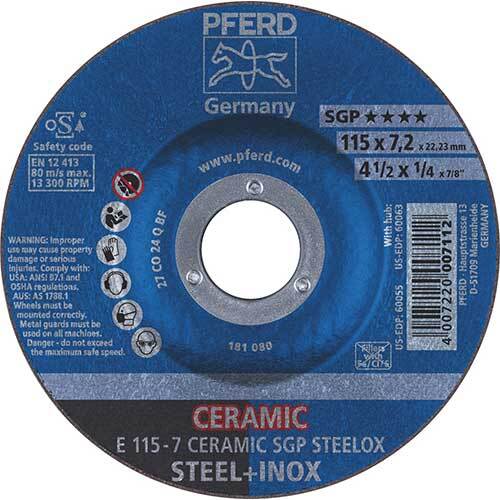 Pferd Ceramic Grinding Wheel - AIMS Industrial Supplies