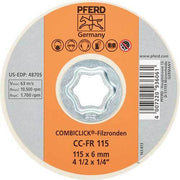 Pferd Combiclick Disc Felt Final Polishing - AIMS Industrial Supplies