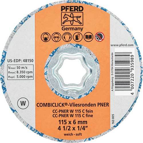 Pferd Combiclick Disc Non Woven Removal Fine Scratches - AIMS Industrial Supplies