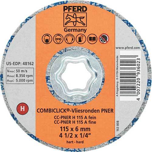 Pferd Combiclick Disc Non Woven Removal Hard 115mm 42002182 - Pack of 5