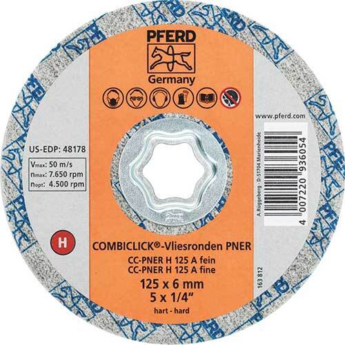 Pferd Combiclick Disc Non Woven Removal Hard 125mm 42002192 - Pack of 5