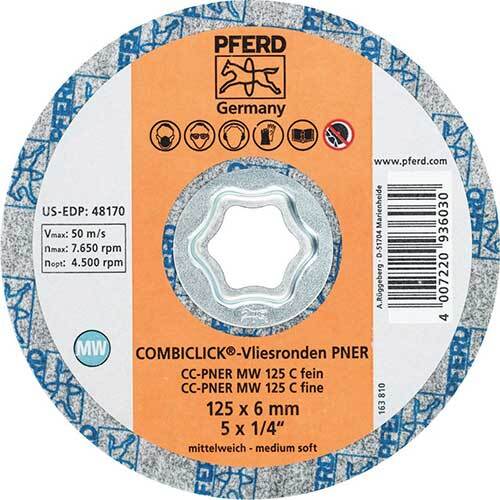 Pferd Combiclick Disc Non Woven Removal Medium Soft 125mm 42002096 - Pack of 5