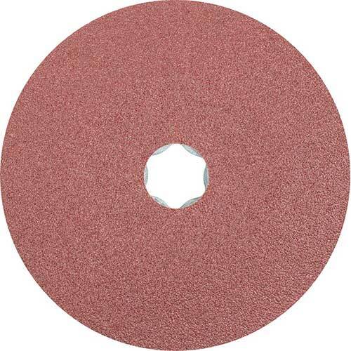 Pferd Combiclick Resin Fibre Disc - Al Oxide 125mm 60 Grit 64190106 - Pack of 25