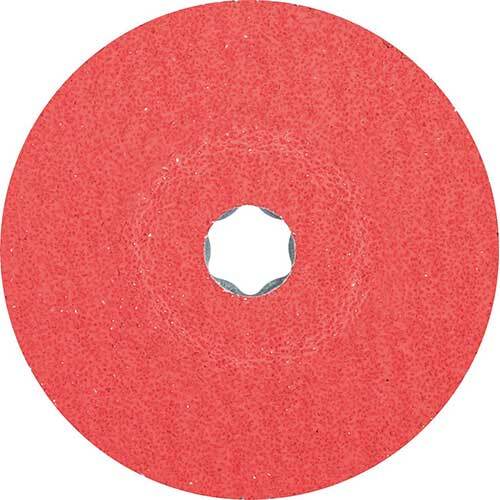 Pferd Combiclick Resin Fibre Disc Ceramic CC-FS 125mm 64192102 - Pack of 25 - AIMS Industrial Supplies