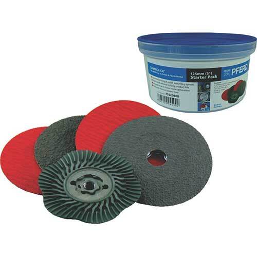 Pferd Combiclick with reusable container 125mm (5") 75520200 - Starter Pack 5/Pack - AIMS Industrial Supplies