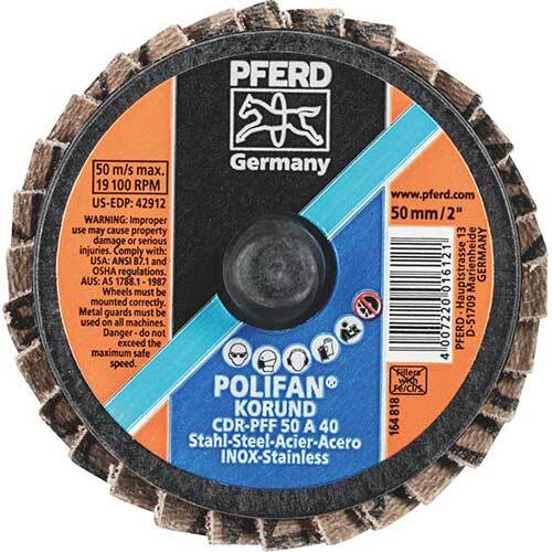 Pferd Combidisc Polifan Grinding Wheel 50mm 40 Grit 47202527 - Pack of 10