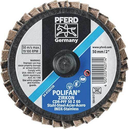 Pferd Combidisc Polifan Grinding Wheel 50mm 60 Grit 47202126 - Pack of 10