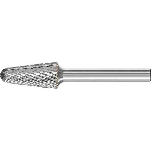 Pferd Cone Radius End Burr KEL Shank Tough 12 x 25mm 21722346 - AIMS Industrial Supplies