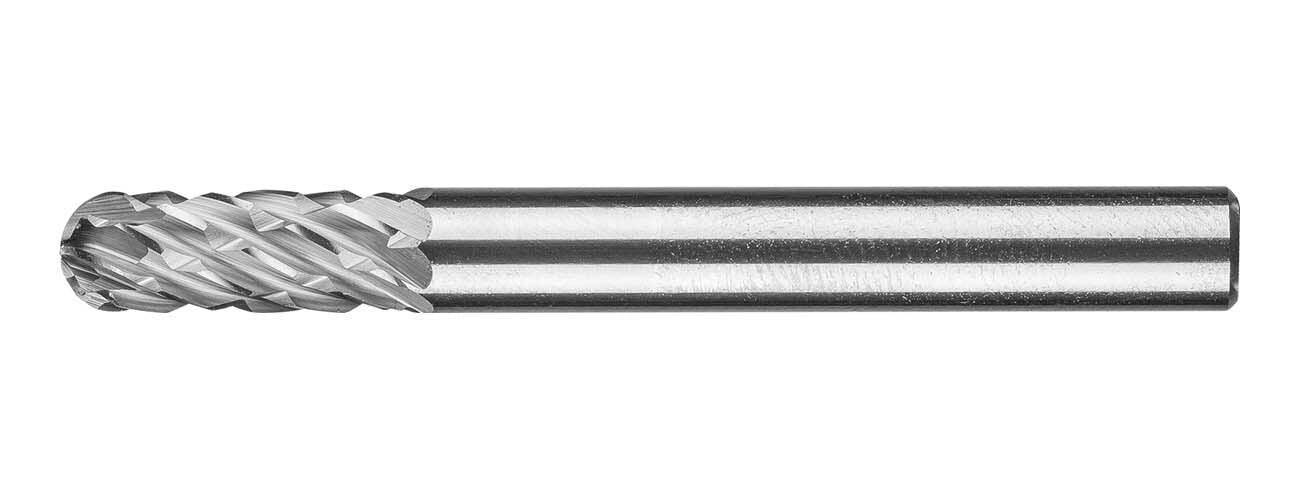 Pferd Cone Radius End Burr KEL12.7 x 28.6mm (1/4 x 5/8") Allround